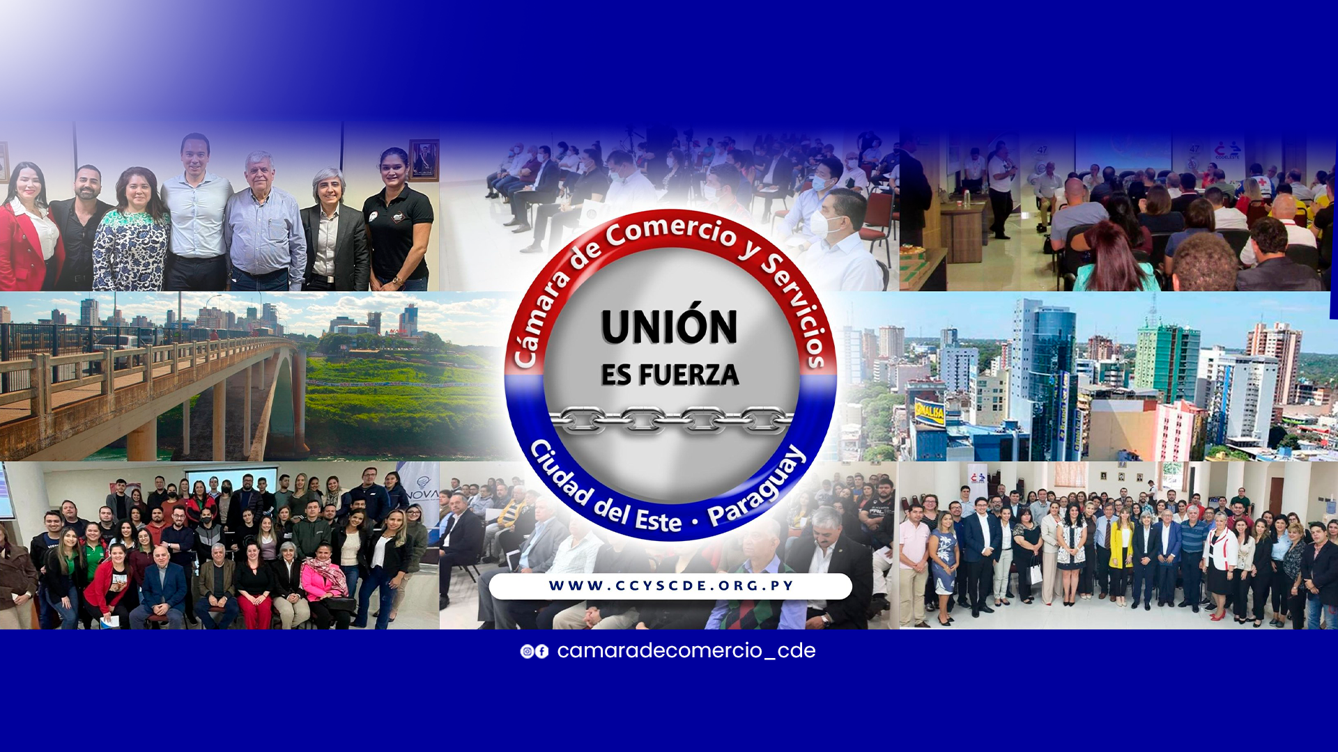 Identidad institucional de la Cámara de Comercio y Servicios de Ciudad del Este